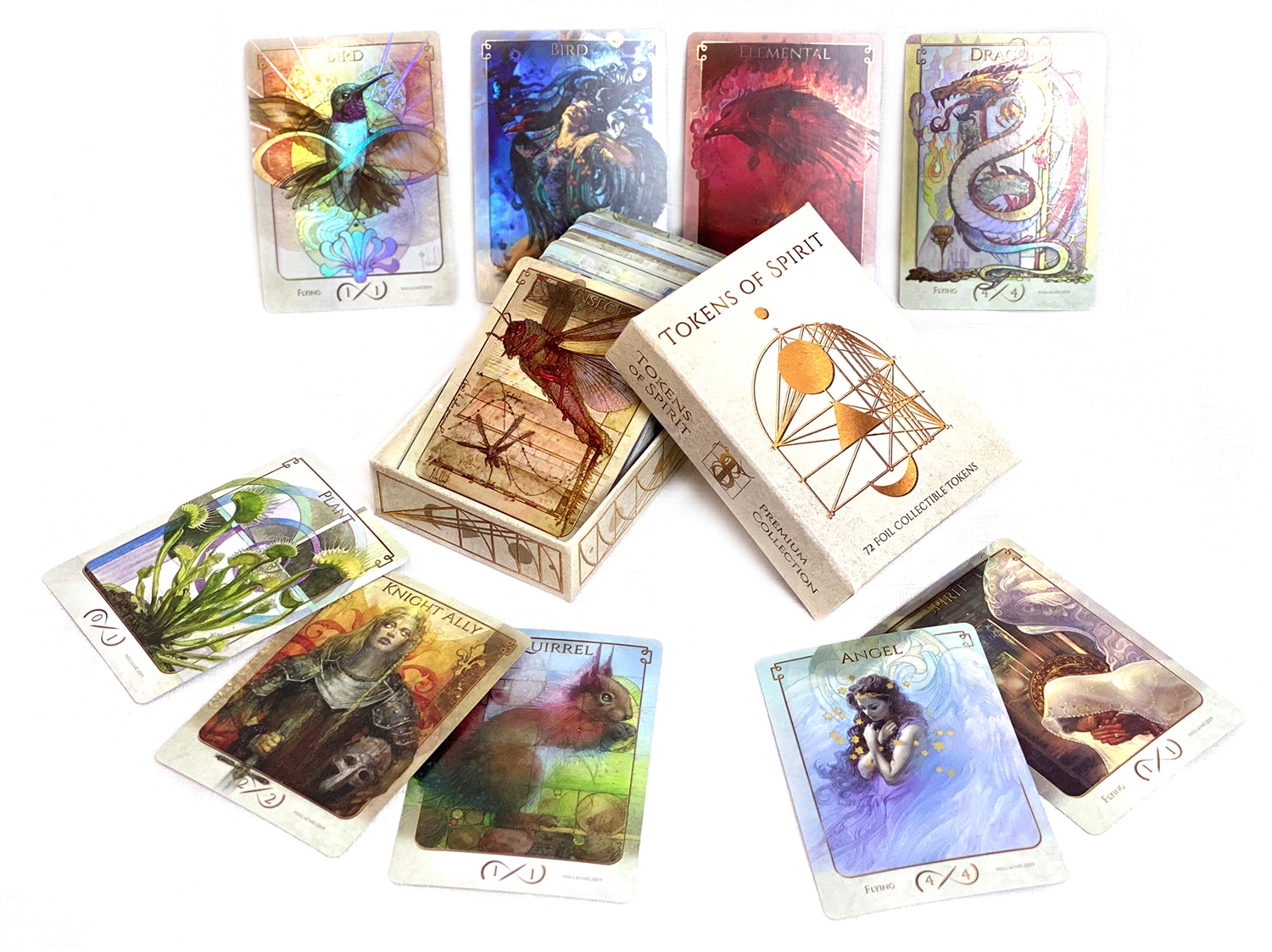 Terese Nielsen Tokens Of Spirit Sealed Deck MTG 72 Collectible Cards 