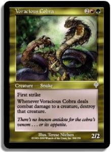 Voracious Cobra (Invasion) Artist Proof