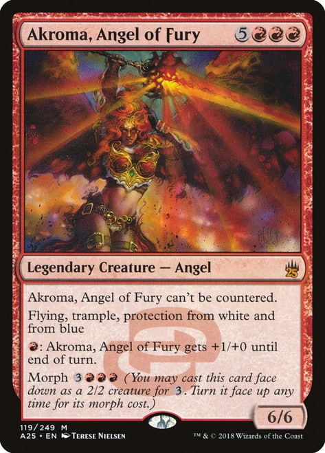 Akroma angel of fury masters 25 nonfoil