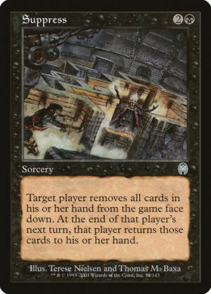 Suppress MTG card Apocalypse Set