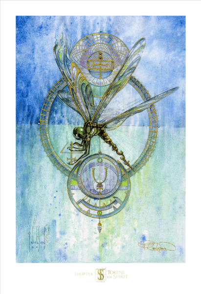 Thopter 13x19" Signed Print