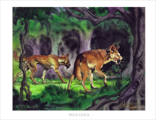 Wild Dogs Print
