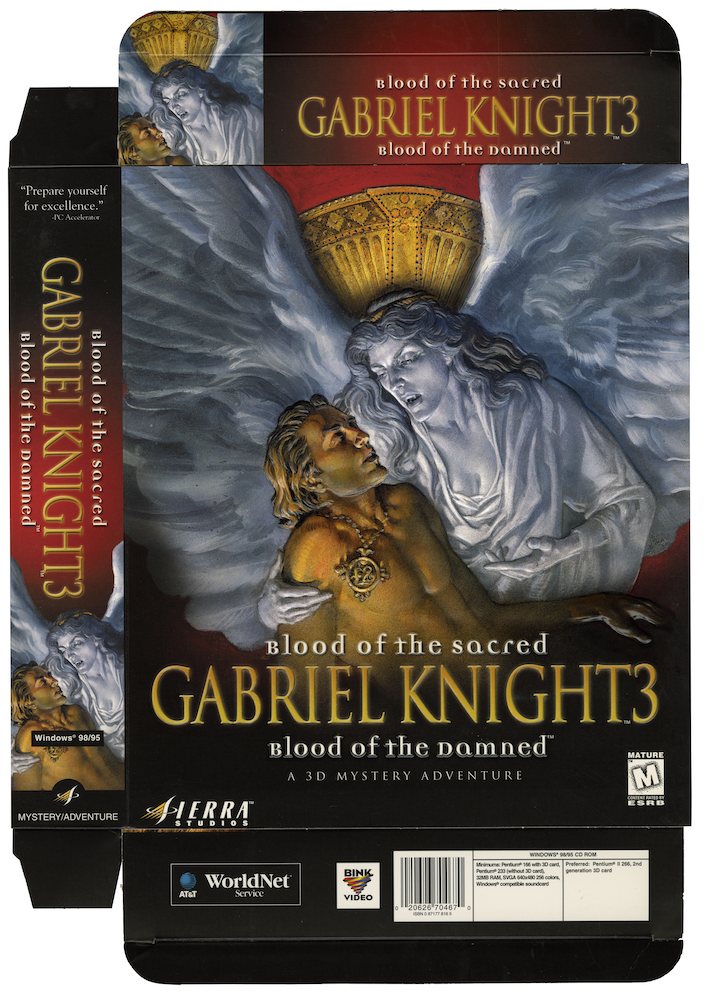 Gabriel Knight 3 Manufacturer Box Scan Front