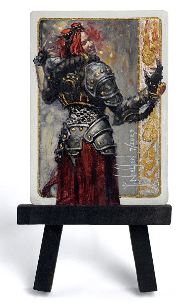 Painted FOIL Artist Proof "Chandra, Torch of Defiance" (SDCC promo #61 of 61)