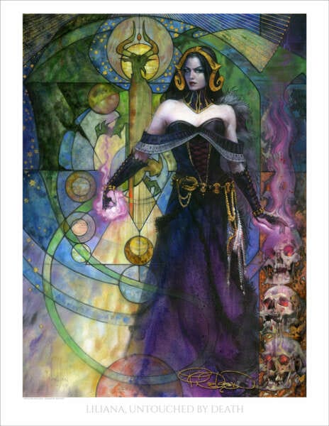 Liliana, Untouched By Death- 8.5x11" Open Edition Print